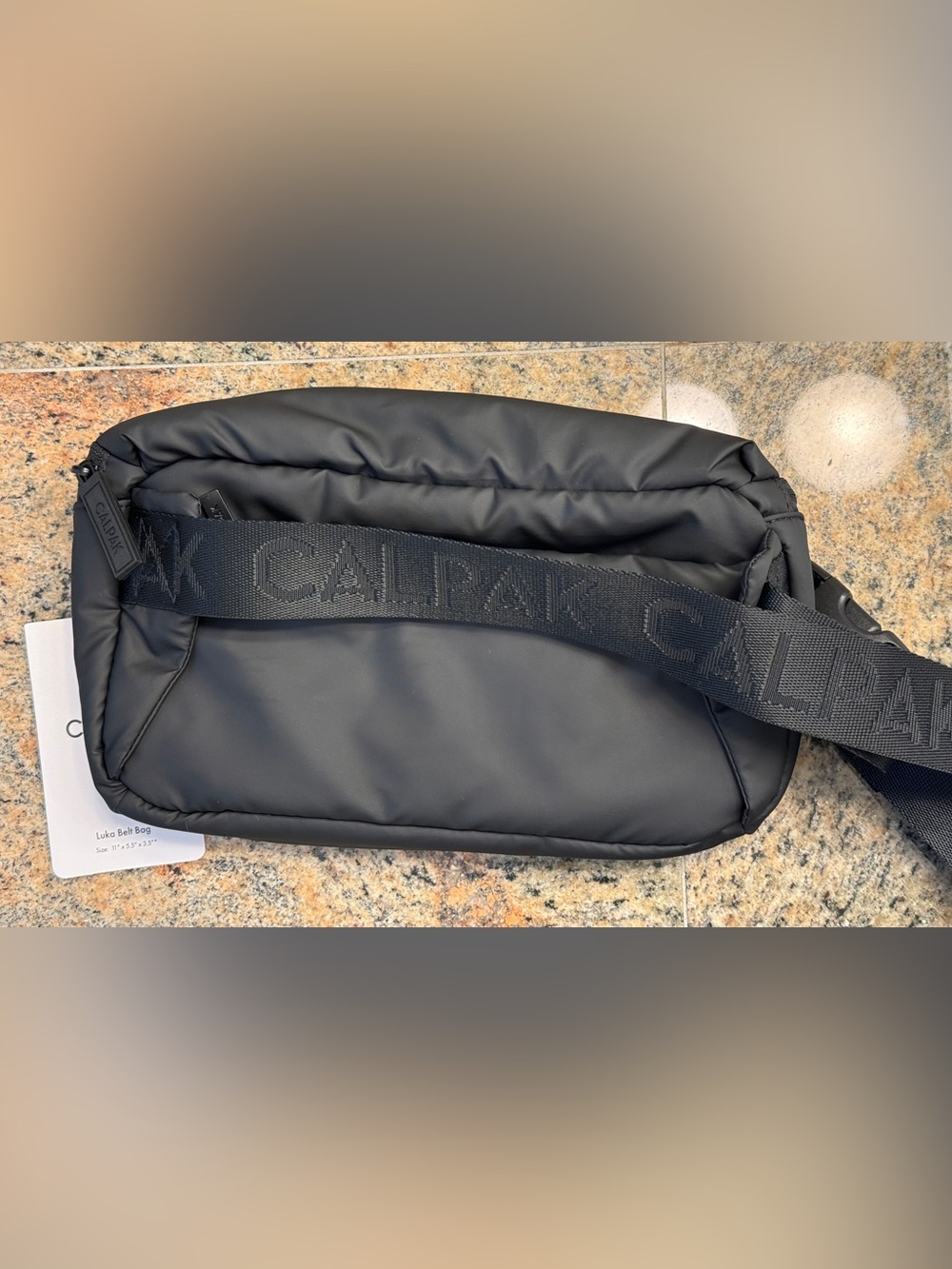 CALPAK Luka Belt Bag in Matte Black NWT - Picture 2 of 7